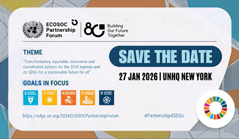 【招募紐約駐地顧問】2026 聯合國 ECOSOC 夥伴關係論壇